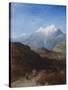 The Snow Capped Atlas Mountains of the Grand Kabylie, Algeria-Paul H. Ellis-Stretched Canvas