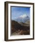 The Snow Capped Atlas Mountains of the Grand Kabylie, Algeria-Paul H. Ellis-Framed Premium Giclee Print