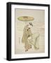 The Snow-Clogged Geta, C.1767-68-Suzuki Harunobu-Framed Giclee Print