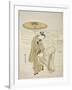 The Snow-Clogged Geta, C.1767-68-Suzuki Harunobu-Framed Giclee Print