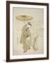 The Snow-Clogged Geta, C.1767-68-Suzuki Harunobu-Framed Giclee Print