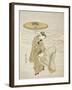 The Snow-Clogged Geta, C.1767-68-Suzuki Harunobu-Framed Giclee Print