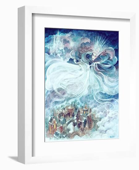 The Snow Queen 2-Bill Bell-Framed Giclee Print