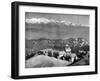 The Snow Range and Darjeeling from Above St Paul's School, West Bengal, India, C1910-null-Framed Giclee Print