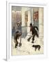 The Snow Sweepers-null-Framed Giclee Print