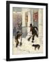 The Snow Sweepers-null-Framed Giclee Print