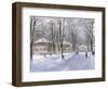 The Snowball Fight-Stanton Manolakas-Framed Giclee Print