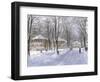 The Snowball Fight-Stanton Manolakas-Framed Giclee Print