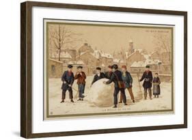 The Snowball-null-Framed Giclee Print