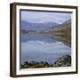 The Snowdon Range from Capel Curig Across Llynnau Mymbr, Snowdonia National Park, North Wales, UK-Roy Rainford-Framed Photographic Print