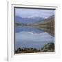 The Snowdon Range from Capel Curig Across Llynnau Mymbr, Snowdonia National Park, North Wales, UK-Roy Rainford-Framed Photographic Print