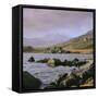 The Snowdon Range from Capel Curig, Snowdonia National Park, Gwynedd, North Wales, UK, Europe-Roy Rainford-Framed Stretched Canvas