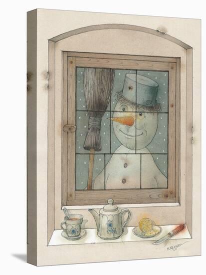 The Snowman, 2003-Kestutis Kasparavicius-Stretched Canvas