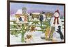 The Snowman and His Friends-Catherine Bradbury-Framed Giclee Print