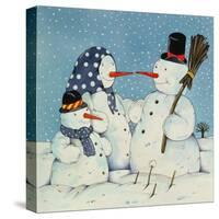The Snowman Family, 1997-Christian Kaempf-Stretched Canvas