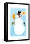The Snowman! - Jack & Jill-Ed Emberley-Framed Stretched Canvas