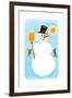 The Snowman! - Jack & Jill-Ed Emberley-Framed Giclee Print