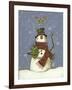 The Snowman's Gift-Margaret Wilson-Framed Giclee Print