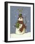 The Snowman's Gift-Margaret Wilson-Framed Giclee Print