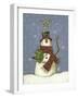 The Snowman's Gift-Margaret Wilson-Framed Giclee Print