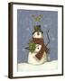 The Snowman's Gift-Margaret Wilson-Framed Giclee Print