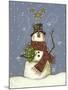 The Snowman's Gift-Margaret Wilson-Mounted Giclee Print