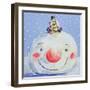The Snowman's Head-David Cooke-Framed Giclee Print