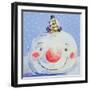 The Snowman's Head-David Cooke-Framed Giclee Print