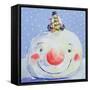 The Snowman's Head-David Cooke-Framed Stretched Canvas