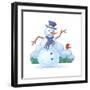 The Snowman Spin - Humpty Dumpty-null-Framed Giclee Print