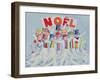 The Snowman United Nations-David Cooke-Framed Giclee Print