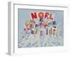 The Snowman United Nations-David Cooke-Framed Giclee Print