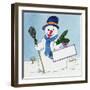 The Snowman-Christian Kaempf-Framed Giclee Print