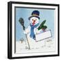 The Snowman-Christian Kaempf-Framed Giclee Print