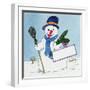 The Snowman-Christian Kaempf-Framed Giclee Print