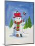 The Snowman-Diane Matthes-Mounted Giclee Print