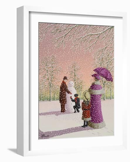 The Snowman-Peter Szumowski-Framed Giclee Print