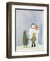 The Snowman-Margaret Loxton-Framed Giclee Print