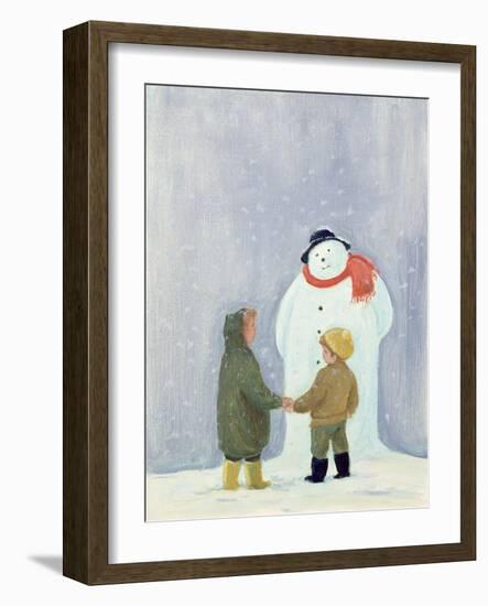 The Snowman-Margaret Loxton-Framed Giclee Print