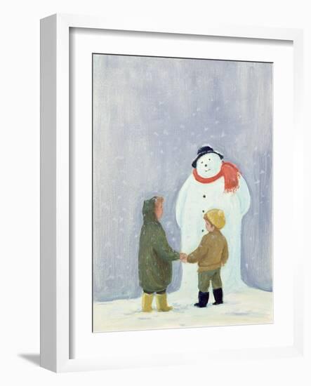 The Snowman-Margaret Loxton-Framed Giclee Print