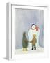 The Snowman-Margaret Loxton-Framed Giclee Print