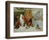 The Snowman-Edward Charles Barnes-Framed Giclee Print