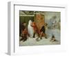 The Snowman-Edward Charles Barnes-Framed Giclee Print