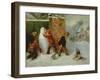 The Snowman-Edward Charles Barnes-Framed Giclee Print