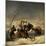 The Snowstorm, 1786-87-Francisco de Goya-Mounted Giclee Print