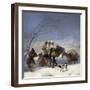 The Snowstorm by Francisco De Goya-null-Framed Photographic Print
