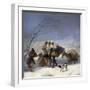 The Snowstorm by Francisco De Goya-null-Framed Photographic Print