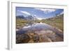 The Snowy Peaks are Reflected in the Clear Waters of Lake Piz, Switzerland-Roberto Moiola-Framed Photographic Print