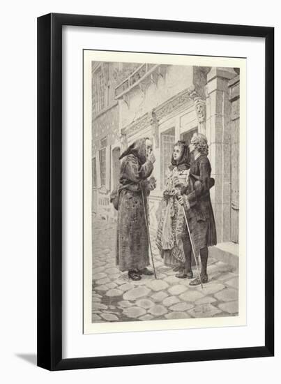 The Snuff-Box-Maurice Leloir-Framed Giclee Print