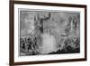 The So-Called "Angels of Mons" Halt the German Advance at Mons Belgium-Alfred Pearse-Framed Premium Giclee Print